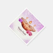 Serviette En Papier Joyeux serviettes Diwali (Coin)