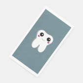 Serviette En Papier Joyeux sourire Dental Tooth Cute (Coin)