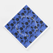 Serviette En Papier Joyeux St Andrew Day Haggis Bagpipe Nessie (Coin)