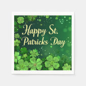 Serviette En Papier Joyeux St. Patrick's Day Paper Napkin (Devant)