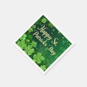 Serviette En Papier Joyeux St. Patrick's Day Paper Napkin (Coin)