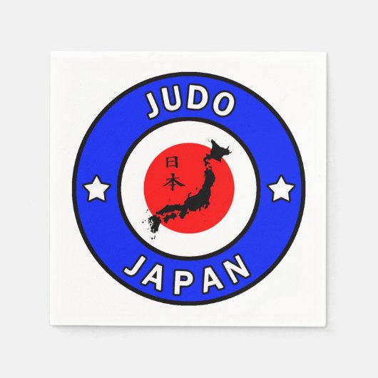 Serviette En Papier Judo (Devant)