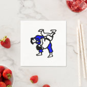 Serviette En Papier Judo (En situation)