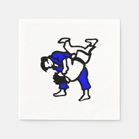 Serviette En Papier Judo (Devant)
