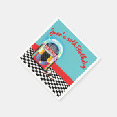 Serviette En Papier Juke-box Red Custom de la soirée Sock Hop Dance de (Coin)