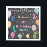 Serviette En Papier Jump Birthday Chalkboard Kid Trampoline Party<br><div class="desc">Personnalisez cette incroyable serviette Jump Birthday Chalkboard Kid Trampoline Party avec vos détails facilement et rapidement. Tous les textes sont modifiables ! Pour une personnalisation plus avancée de ce design,  il suffit de sélectionner le bouton "Customiser / Personnaliser ce modèle" ci-dessus ! Objets correspondants disponibles dans la collection !</div>