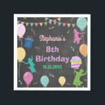 Serviette En Papier Jump Birthday Chalkboard Kid Trampoline Party<br><div class="desc">Personnalisez cette incroyable serviette Jump Birthday Chalkboard Kid Trampoline Party avec vos détails facilement et rapidement. Tous les textes sont modifiables ! Pour une personnalisation plus avancée de ce design,  il suffit de sélectionner le bouton "Customiser / Personnaliser ce modèle" ci-dessus ! Objets correspondants disponibles dans la collection !</div>
