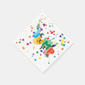Serviette En Papier Jump Play Trampoline Park Party Anniversaire de en (Coin)