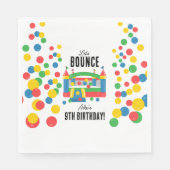 Serviette En Papier Jumping Bouncy Castle Kids Bounce Anniversaire (Devant)