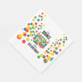 Serviette En Papier Jumping Bouncy Castle Kids Bounce Anniversaire (Coin)