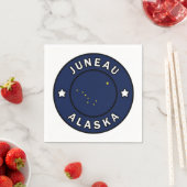 Serviette En Papier Juneau Alaska (En situation)