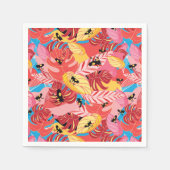 Serviette En Papier Jungle (Devant)