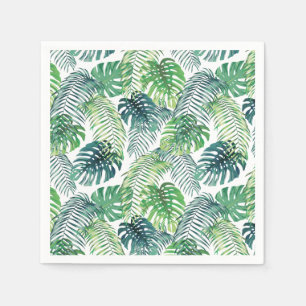 Serviette En Papier Jungle de Palms Design Papier serviettes