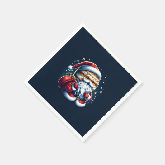 Serviette En Papier Jupiter Jolly Old St. Nick Santa Claus Astrologie (Coin)