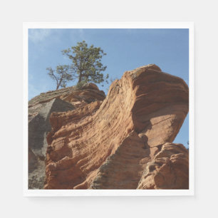 Serviette En Papier Jusqu'à Angels Landing dans le parc national de Zi