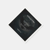 Serviette En Papier Jusqu'à la mort Chauve-souris romantique Lune Mari (Coin)