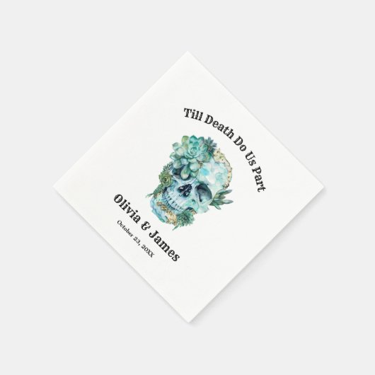 Serviette En Papier Jusqu'à la mort faisons-nous partie Mariage d'Hall (Coin)