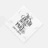 Serviette En Papier Jusqu'à la mort faisons-nous partie Mariage d'Hall (Coin)