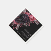 Serviette En Papier Jusqu'à la mort Faisons-nous partie Mariage gothiq (Coin)