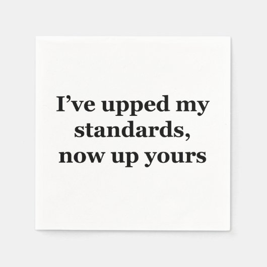 Serviette En Papier Jusqu'à votre (Devant)