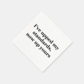 Serviette En Papier Jusqu'à votre (Coin)