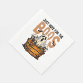 Serviette En Papier Juste ici pour l'Halloween Boos (Coin)
