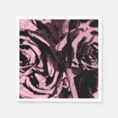 Serviette En Papier Juste quelques Roses (Devant)