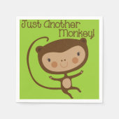 Serviette En Papier Juste un autre singe (Devant)