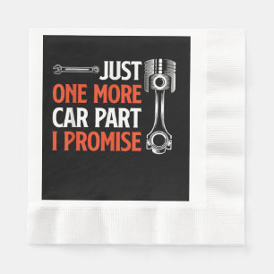 Serviette En Papier Juste Un De Plus Voiture Partie I Promesse - Amate