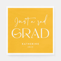 Juste une rad Grad Funny Jaune 2022 Graduation