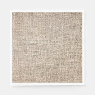 Serviette En Papier Jute Textile