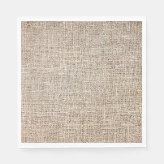 Serviette En Papier Jute Textile (Devant)