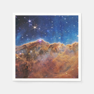 Serviette En Papier JWST James Webb Télescope Spatial Falaises cosmiqu