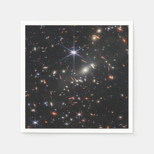 Serviette En Papier JWST James Webb Télescope Spatial Premières images (Devant)