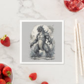Serviette En Papier Kaiju (En situation)