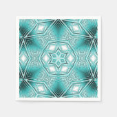 Serviette En Papier Kaleidoscope arctique (Devant)