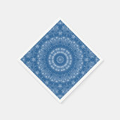 Serviette En Papier Kaleidoscopic mosaic abstract circle ornamental na (Coin)