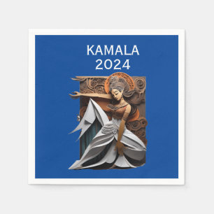 Serviette En Papier Kamala 2024 pour le président Thunder_Cove