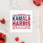Serviette En Papier Kamala Harris (En situation)