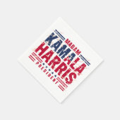 Serviette En Papier Kamala Harris (Coin)