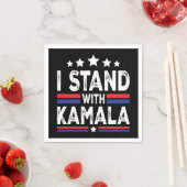 Serviette En Papier Kamala Harris (En situation)