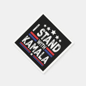 Serviette En Papier Kamala Harris (Coin)