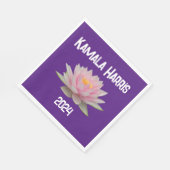 Serviette En Papier Kamala Harris Lotus 2024 (Coin)