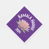 Serviette En Papier Kamala Harris Lotus 2024 (Coin)