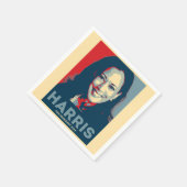 Serviette En Papier Kamala Harris pour le président 2024 - Hope (Coin)