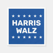 Serviette En Papier Kamala Harris Tim Walz (Devant)