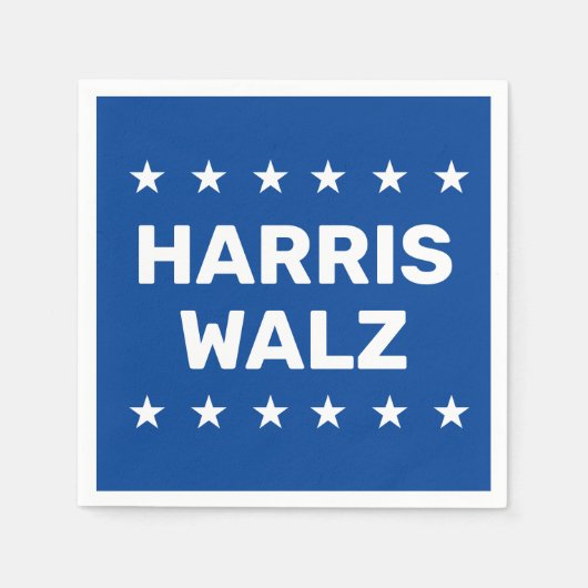 Serviette En Papier Kamala Harris Tim Walz (Devant)
