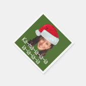 Serviette En Papier Kamala Santa Hat Biden Harris 2020 drôle vacances (Coin)