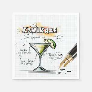 Serviette En Papier Kamikaze