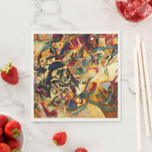 Serviette En Papier Kandinsky - Composition VII